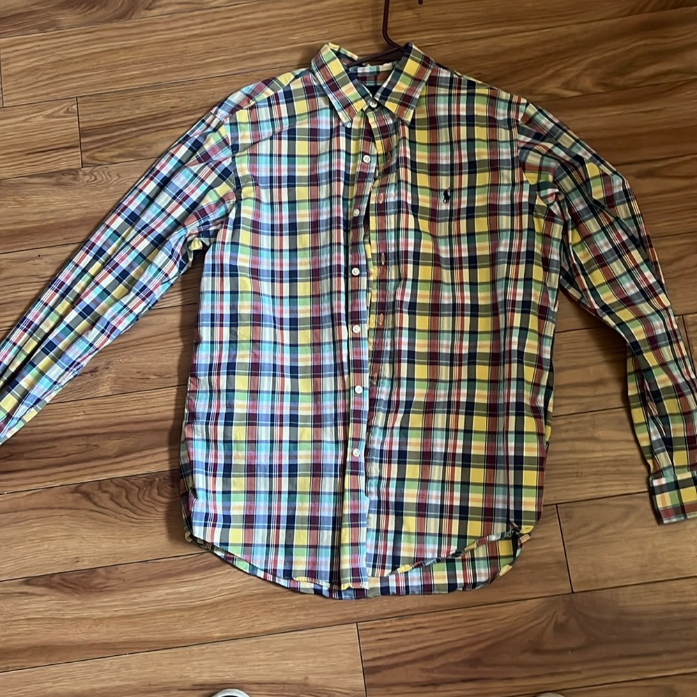 Men’s Ralph Lauren custom fit button down shirt